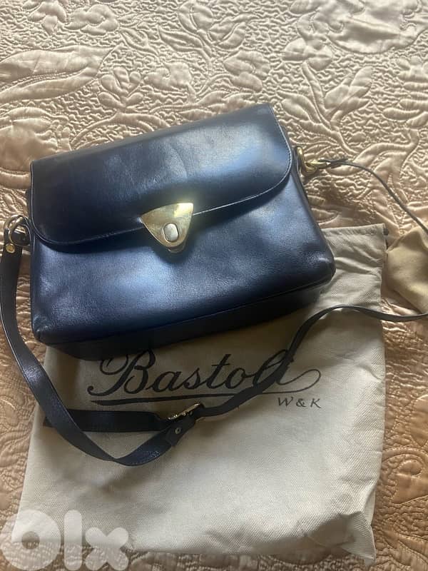 Bastoli genuine leather crossbody bag 0