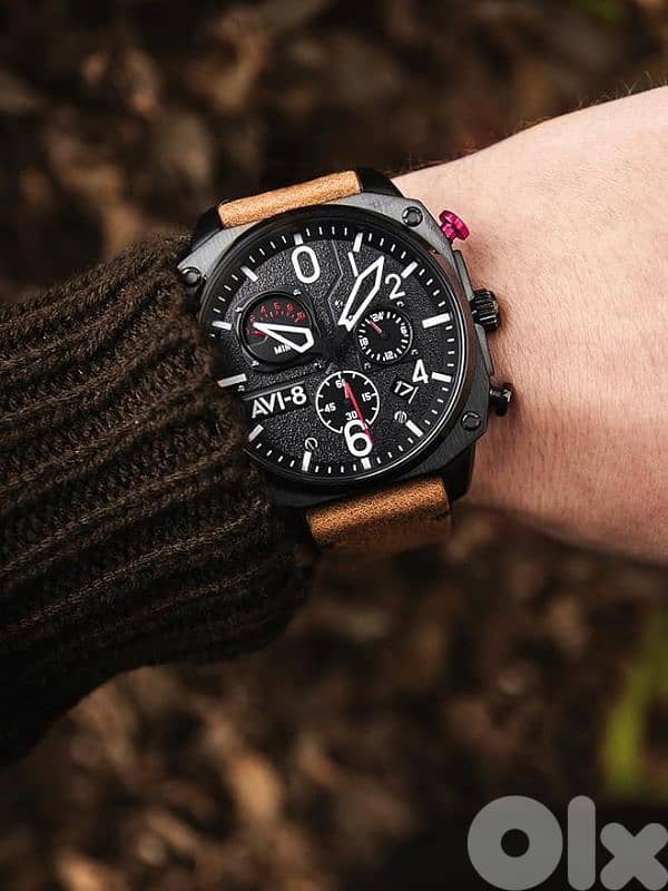 Hawker Hunter Retrograde Chronograph Watch 0