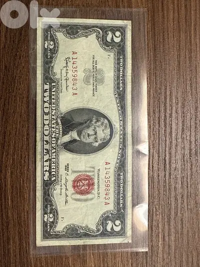 bill 2 dolar