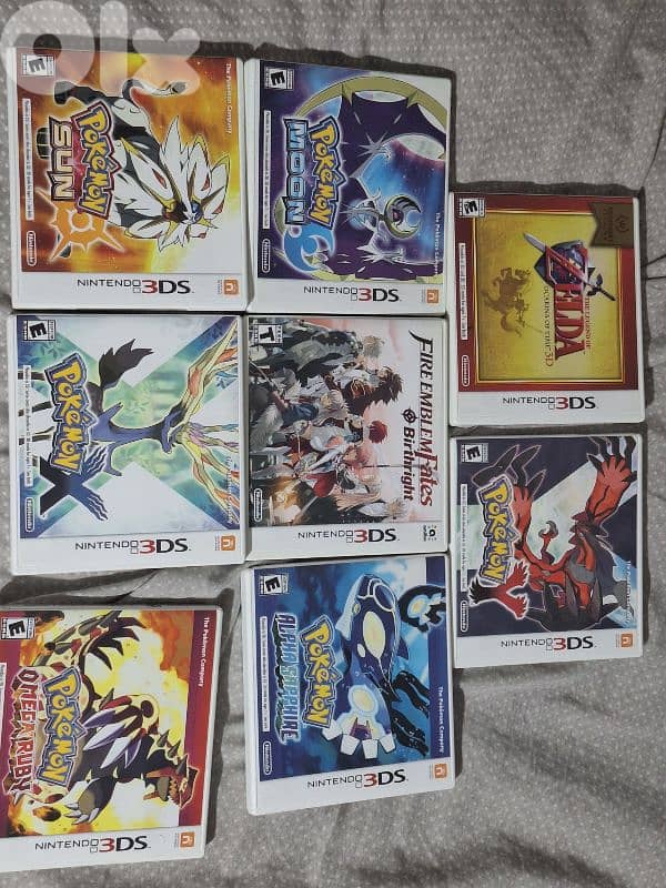 3DS games in great condition+box, ds games used 0