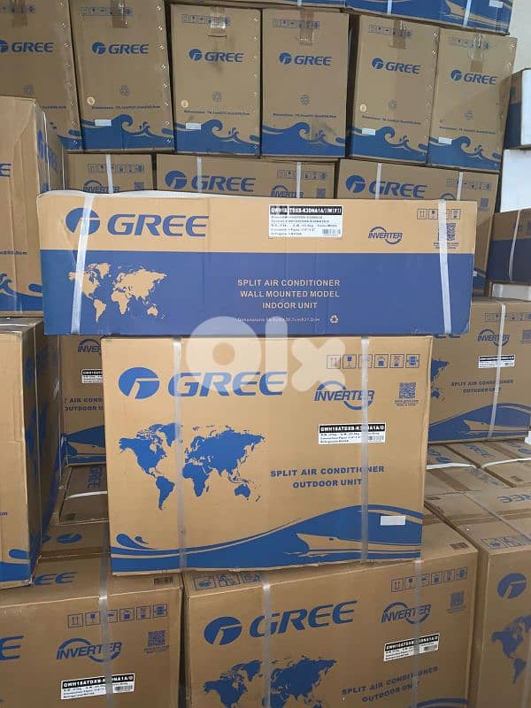 AC GREE 9000BTU Inverter Wifi مكيف غري الأصلي إنفرتر 0