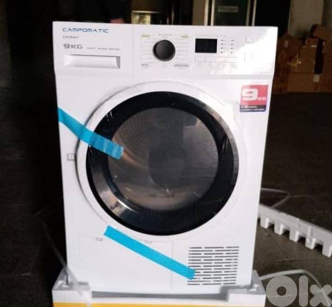 Inverter Dryer Campomatic Heat Pump 9kg Condenser 0