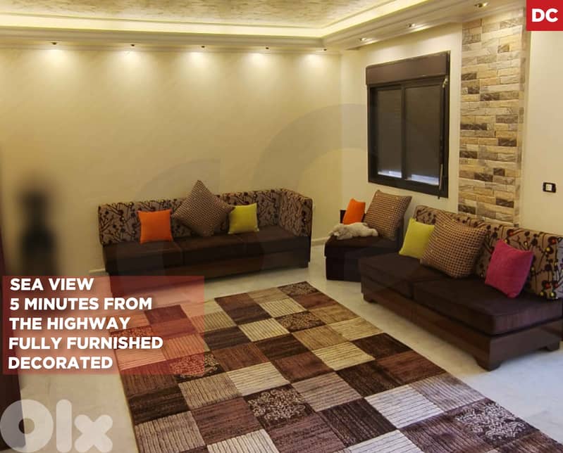 1 storage room--2 Balconies- Sea View IN Jbeil/جبيل ! REF#DC131385 ! 0