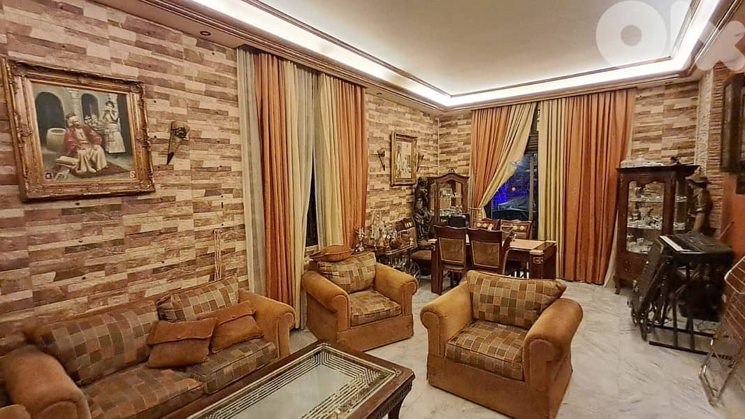 FULLY DECORATED  IN MANSOURIEH 4 BEDS + TERRACE, (MAPV-466) 0