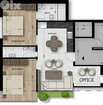 PROJECT UNDER CONSTRUCTION IN ACHRAFIEH PRIME | 30% DP | AC-1162