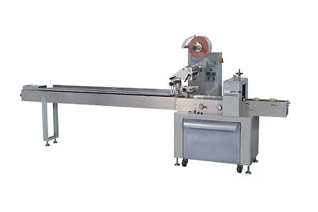 Horizontal Flow Pack Machine  آلة التغليف الأفقي بالتدفق