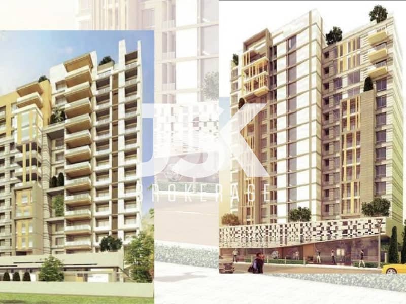 L20102 -Brand New project! Apartment with Sea View For Sale in Raouche 0