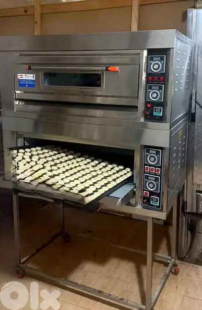 Combi gas oven فرن غاز كومبي