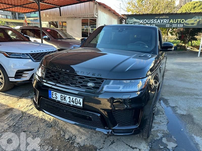 Rover Range Rover Sport HST 2020 clean car fax   California V6 0