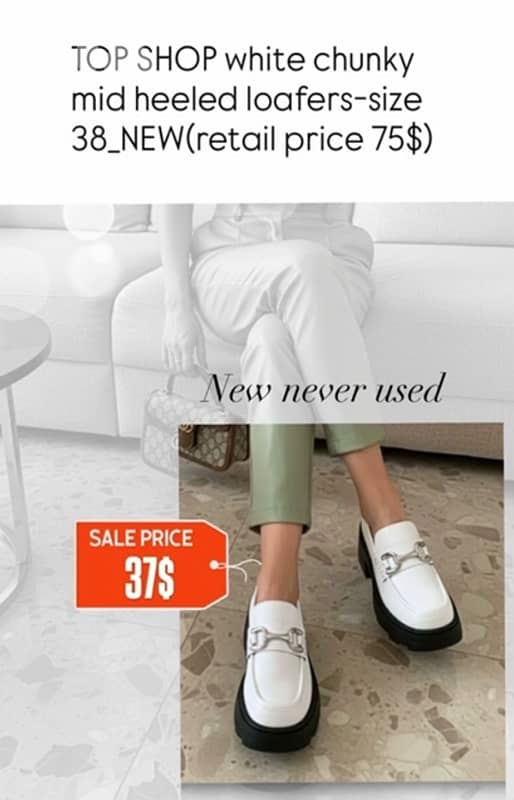 TOP SHOP Loafers New 2