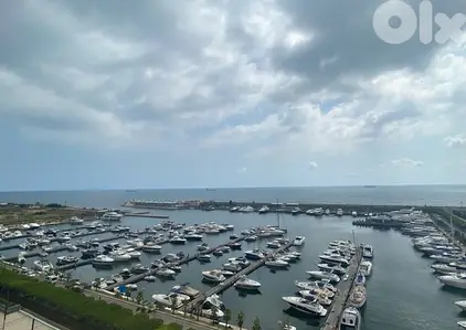 227 sqm 3 bedrooms apt with full marina view for sale waterfront dbaye