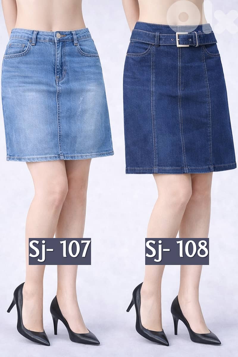Jeans Skirts from the finest European Brands 4
