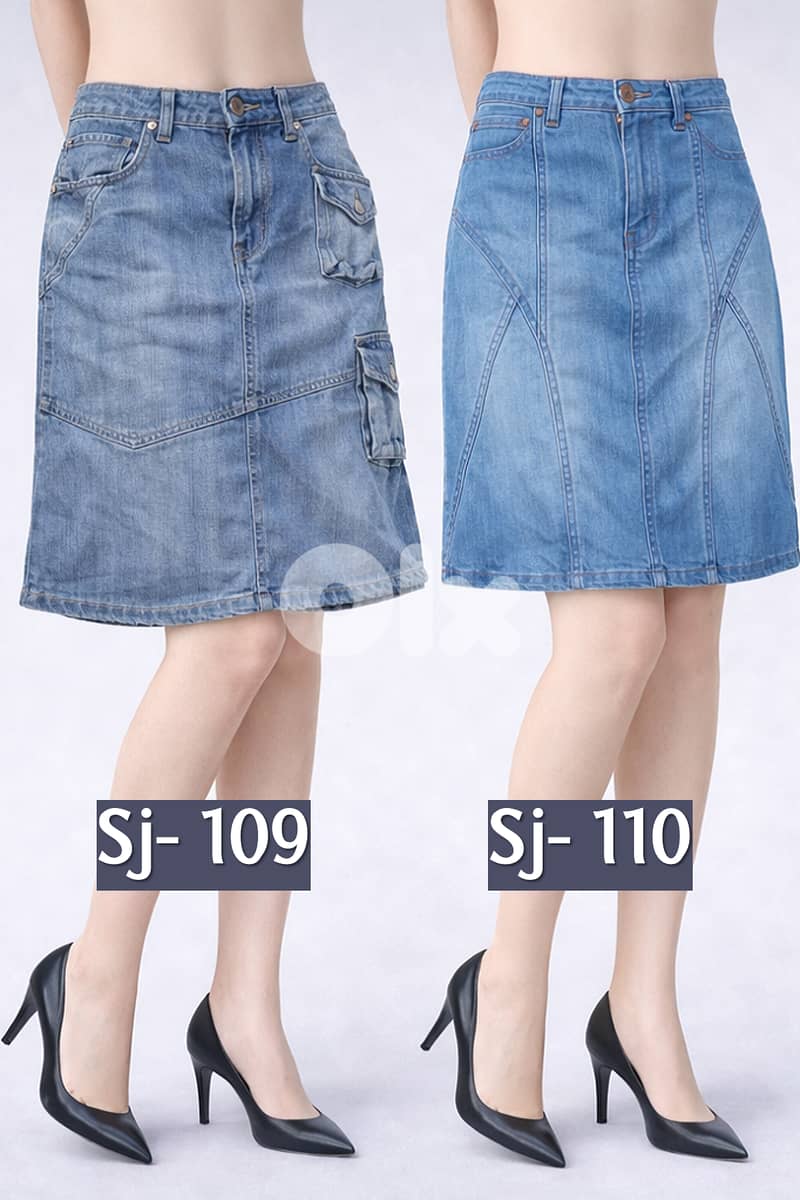 Jeans Skirts from the finest European Brands 5