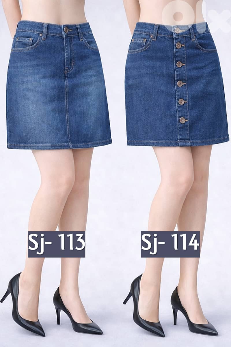 Jeans Skirts from the finest European Brands 7