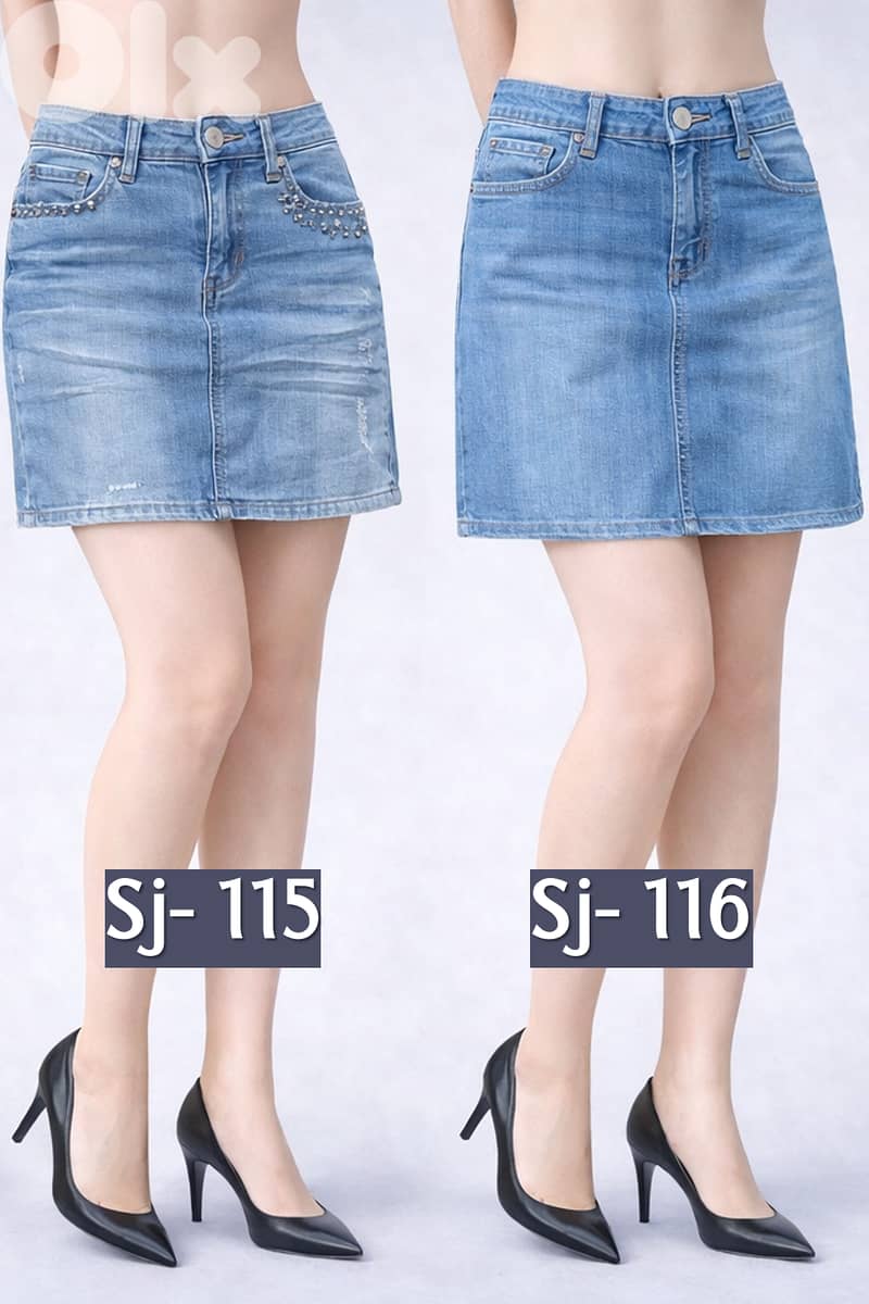 Jeans Skirts from the finest European Brands 8