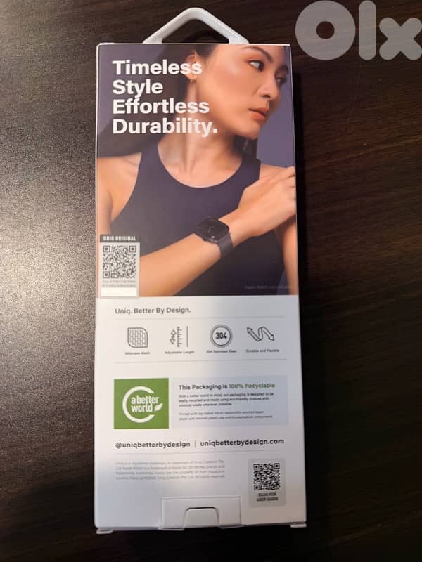 Apple stainless steel watch band 1