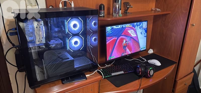 gaming setup used like new (used kem shehr bes) whatsapp:79305574 0
