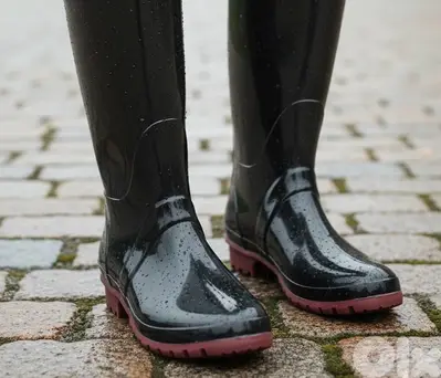RAIN BOOTS MADE IN SPAIN worn once