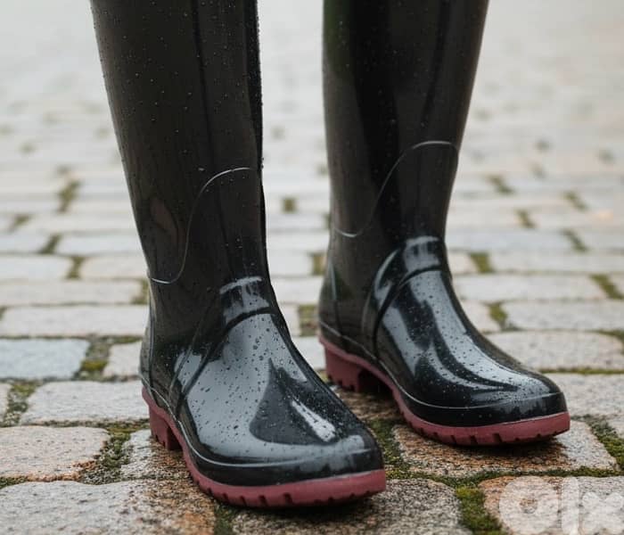 RAIN BOOTS MADE IN SPAIN worn once 0