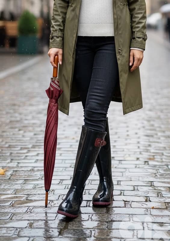 RAIN BOOTS MADE IN SPAIN worn once 2