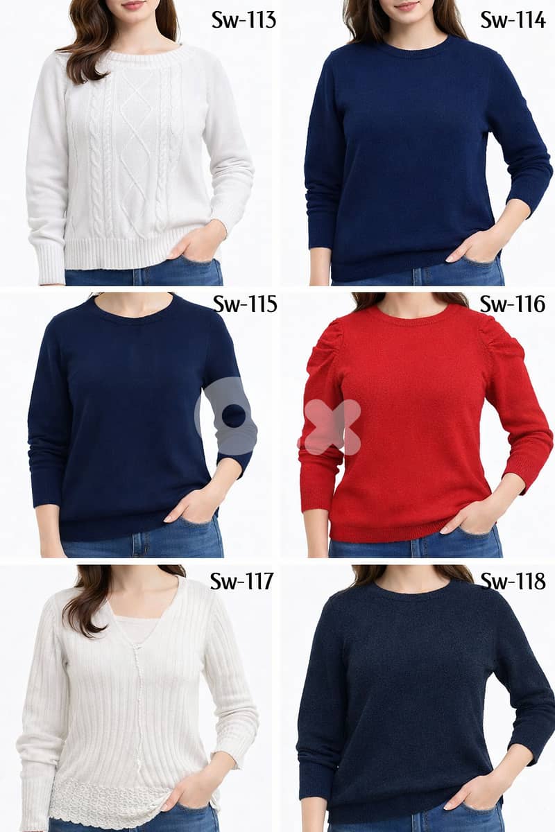 Big Collection of Female European Sweaters 3