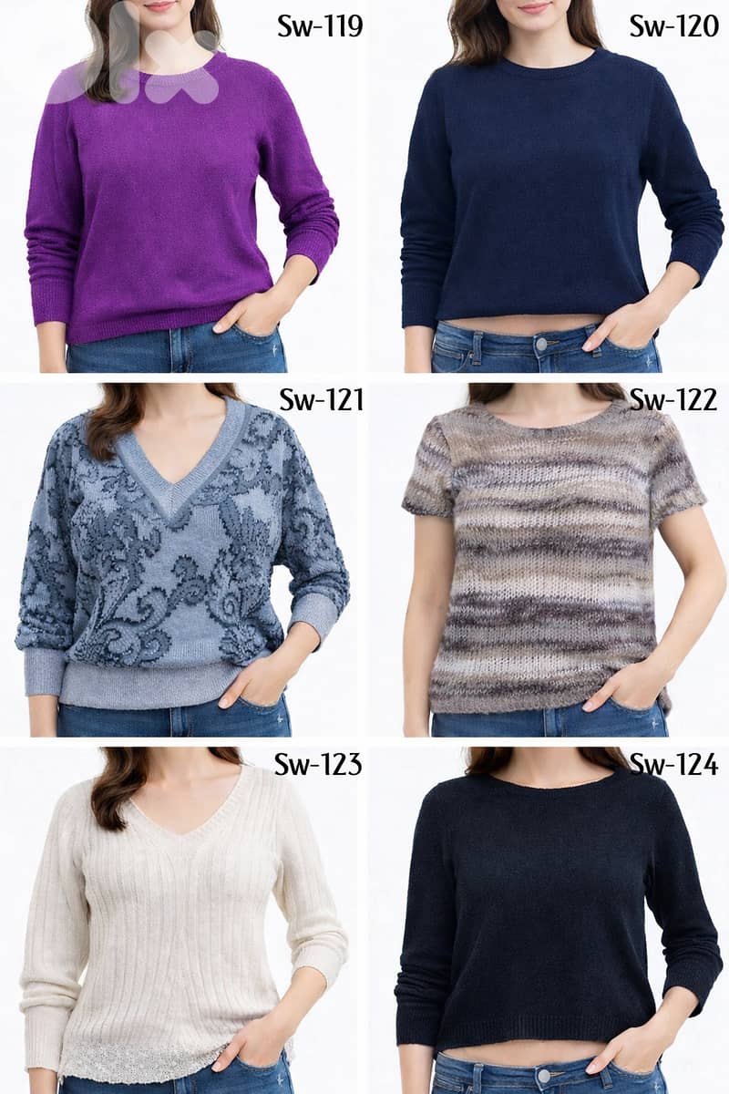 Big Collection of Female European Sweaters 4