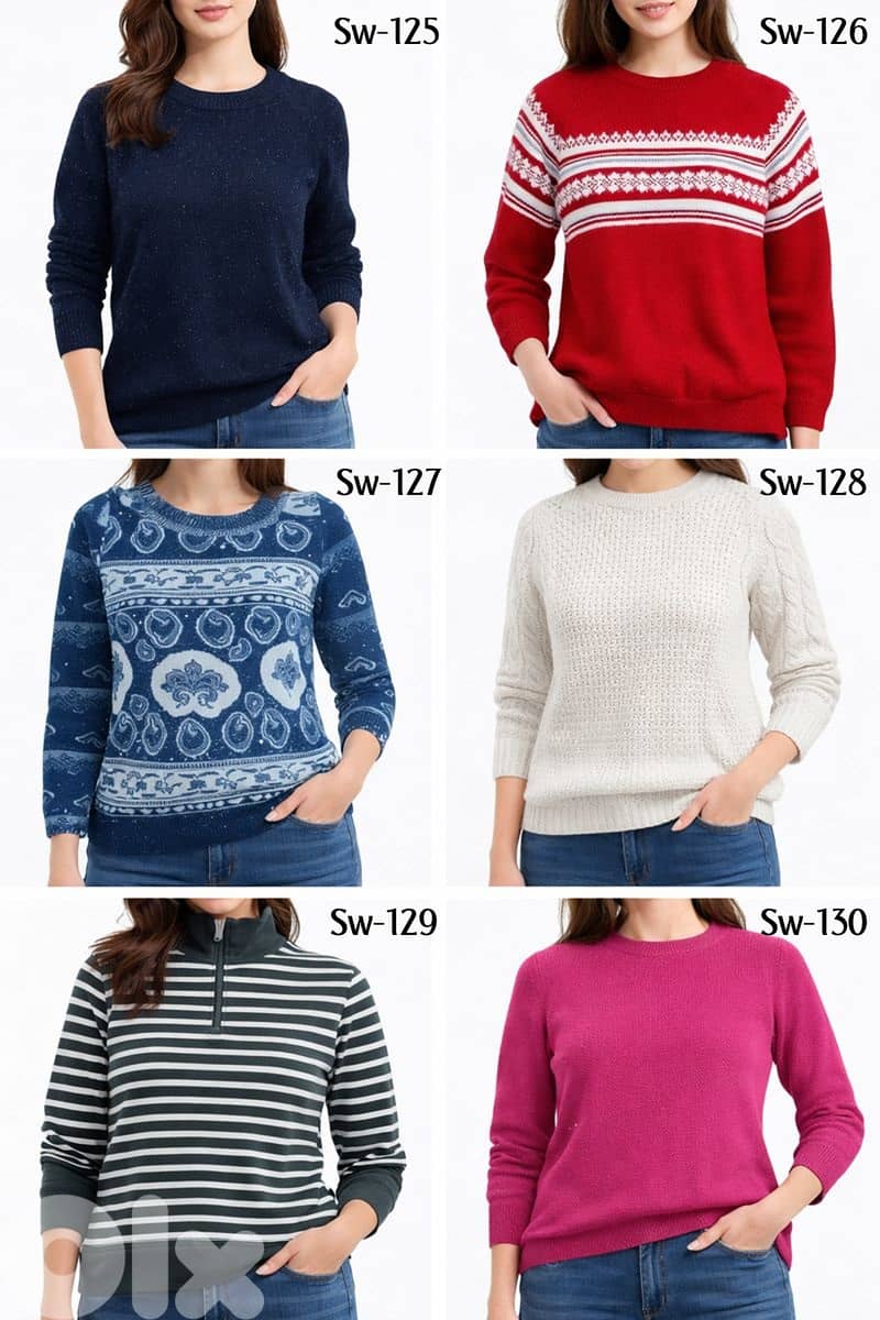 Big Collection of Female European Sweaters 5