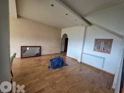 Semi Furnished Duplex in Beit El Kikko, Metn with Sea/Mountain View