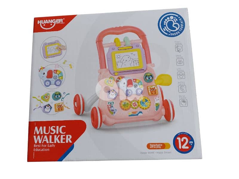 Music baby walker 0