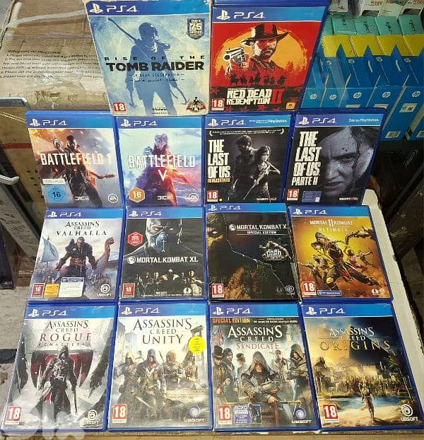Used PS4 games. check description for more information 0