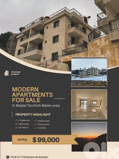 New Apartments in Majdal Tarchich