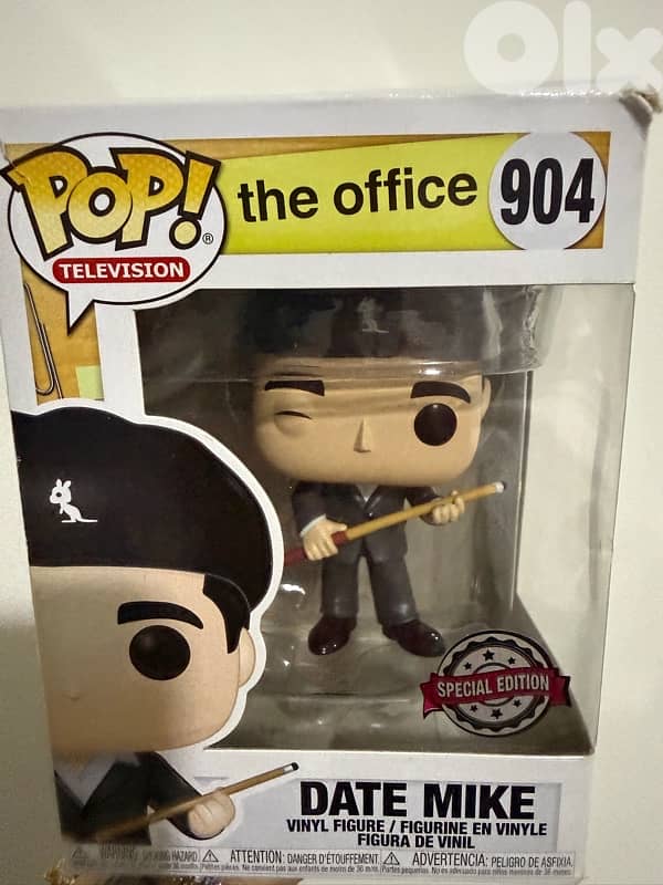 the office mike funko pop the office figure 0