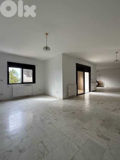 Spacious Duplex for Rent in Broumana with greenery views.