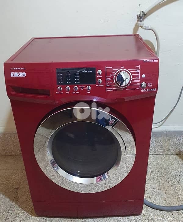 Washing machine & dryer Campomatic 7.7 kilo like new very gd condition 0