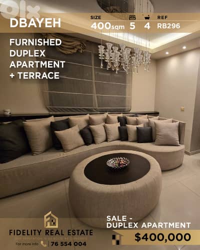 Apartment for sale in Dbayeh RB296 شقة للبيع في ضبية Apartment for sale in Dbayeh RB296 شقة للبيع في ضبية