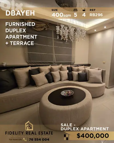 Apartment for sale in Dbayeh RB296 شقة للبيع في ضبية Apartment for sale in Dbayeh RB296 شقة للبيع في ضبية