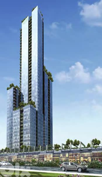 Ready to moe Office for rent in 44 Tower Dekweneh