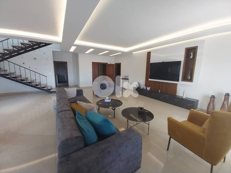 Luxury Duplex for Rent In Awkar | Open Sea View 0