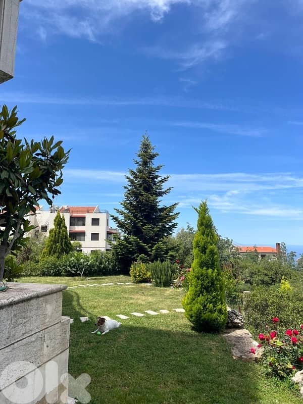 1,000 Sqm Land with a Villa in Ajltoun 0