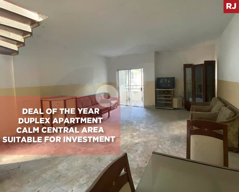 parking, balcony, duplex, calm area, Al Hosh/الحوش REF#RJ131475 0