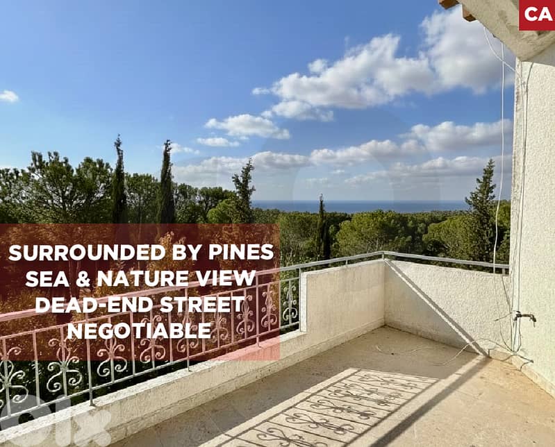 duplex, Sea & Nature View, Storage room, Fatqa/فتقا  REF#CA131478 0