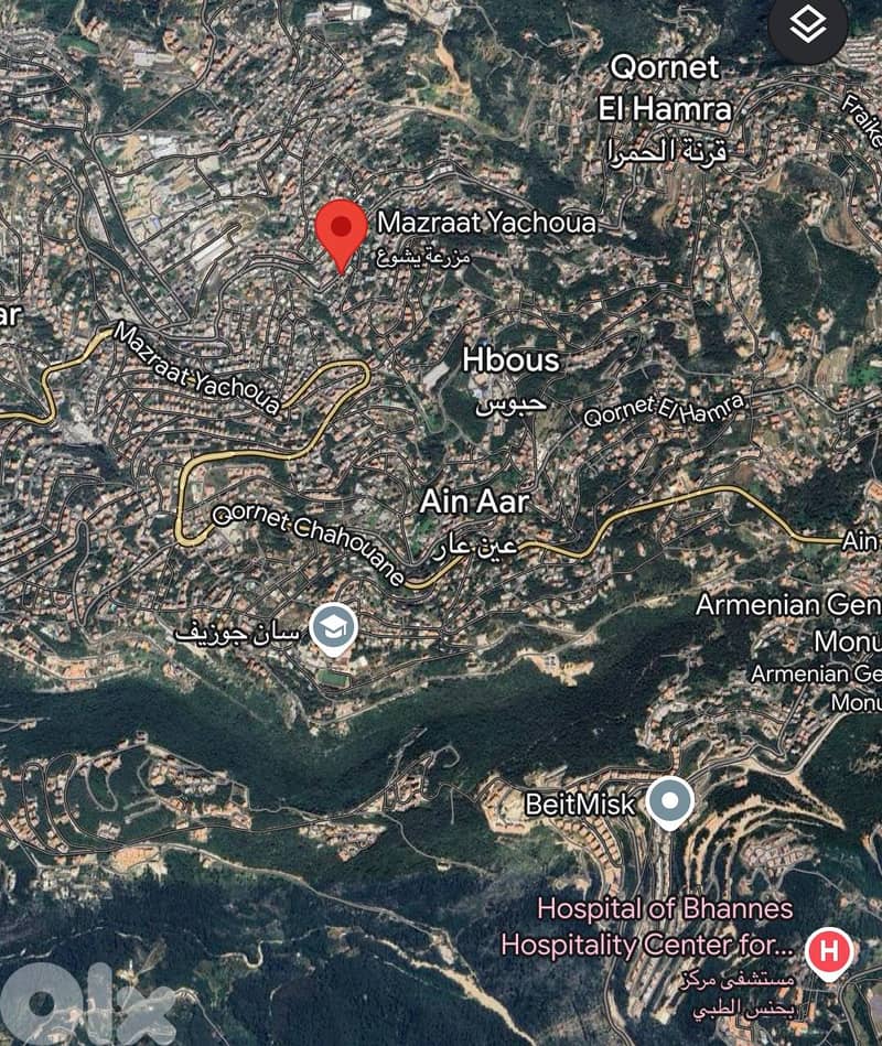 Mazraat Yachouh, Metn/ Industrial land for Sale 0