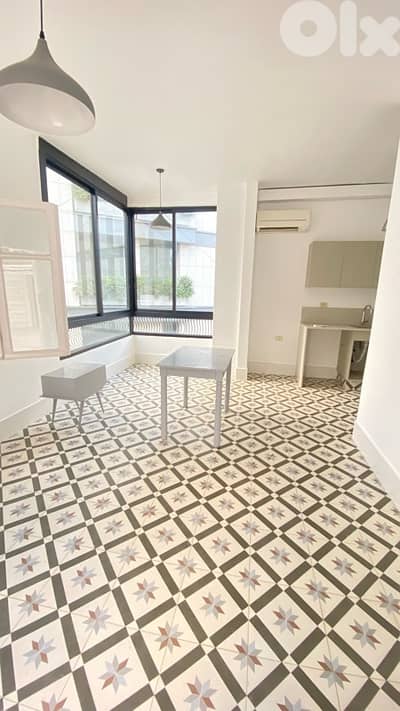 Atelier artistic or rooftop apart with large terrace mar mikhael