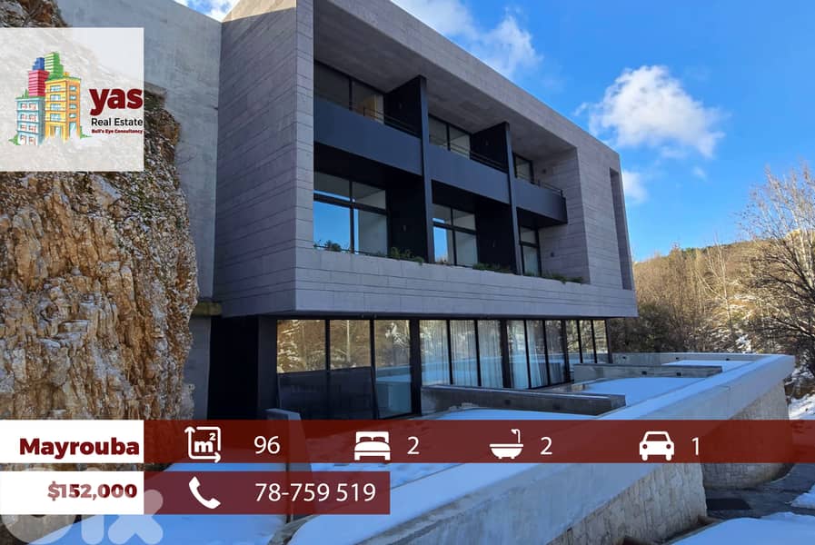 Mayrouba 96m2 | Brand New Chalet | High End | Mountain View | JGH 0