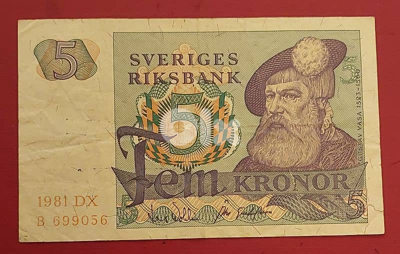 Sweden 5 Kronor 1973 King Gustav Vasa 0