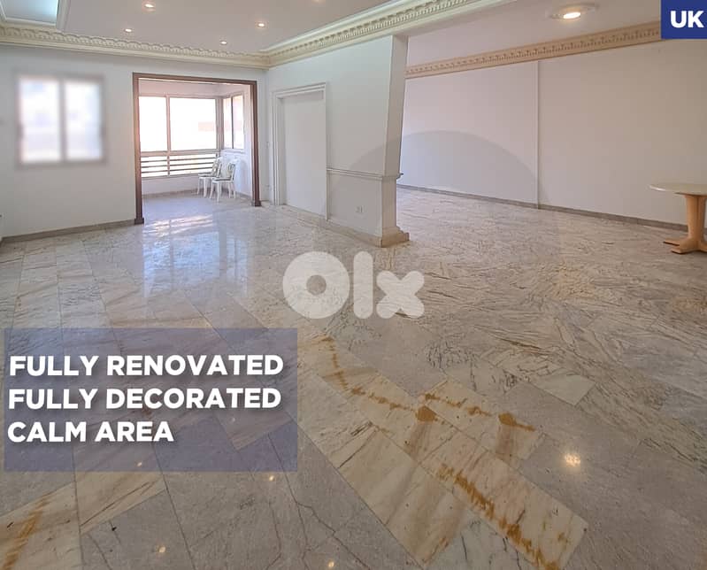 Balconies/Maid’s Room/24/7 Elevator/Bir Hassan/بير حسن . REF#UK131542 ! 0