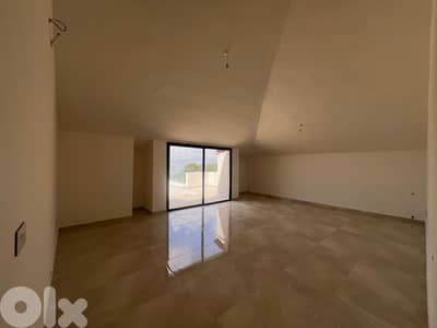 Roof Apartment for Sale in Bharsaf – 240 sqm - Sea and Mountain View