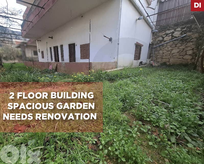 Building, garden, storage room,  Jezzine / جزين REF#DI131549 0