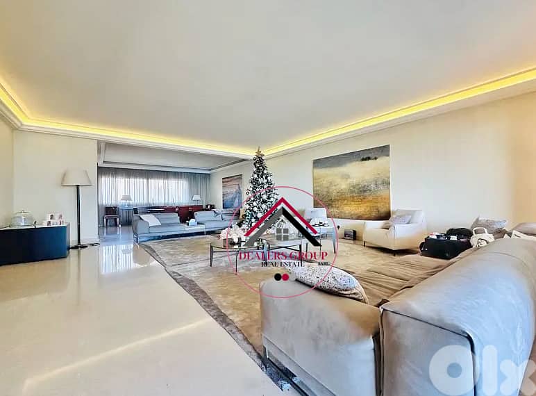 Sea View Modern Apartment for sale in Raouche in a Prime Location 0