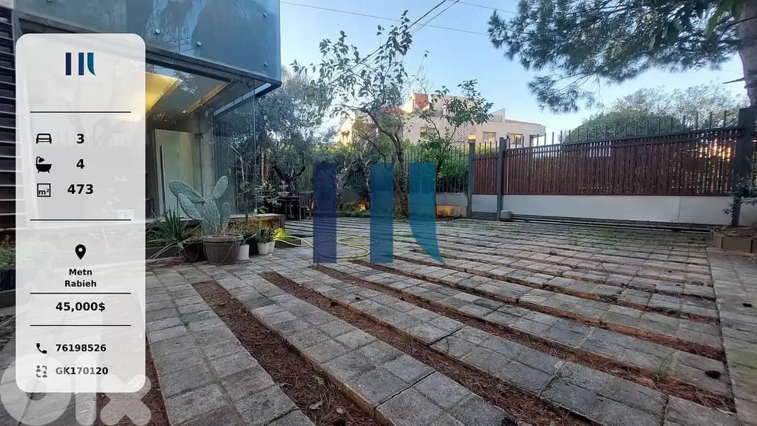 super delux apartment for rent in matn - rabieh 0